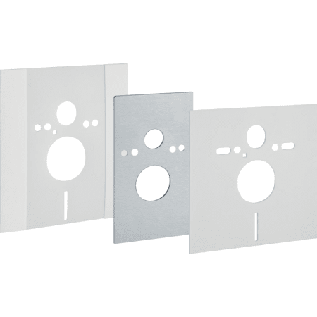 Geberit Abdeckplatte mit Schallschutzset, für Geberit Duofix Element für Wand-WC, WC höhenverstellbar-115396001