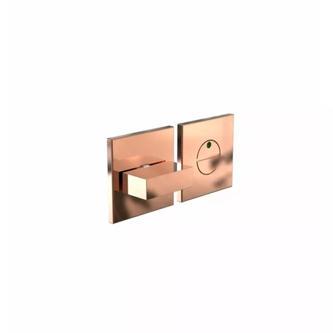 Frost Denmark ARCHITECTURAL HARDWARE WC-Rosetten mit Knauf, quadratisch-A2001CS Frost Denmark ARCHITECTURAL HARDWARE WC-Rosetten mit Knauf, quadratisch-A2001CS