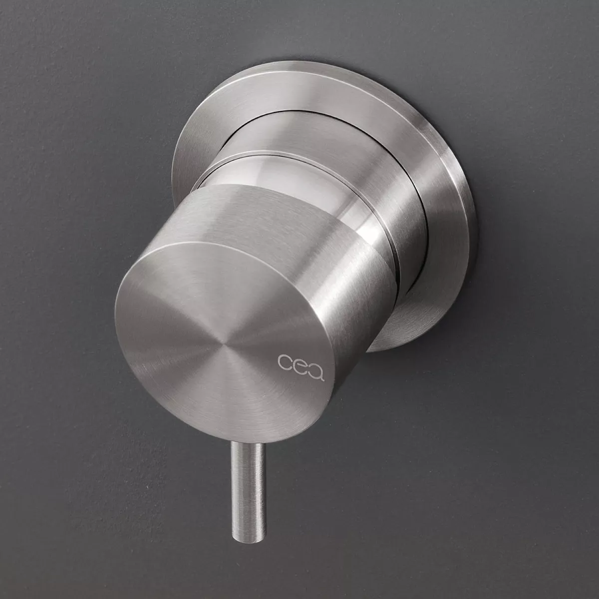 cea MILO360 Wand-Eingriffmischer, edelstahl satiniert - MIL02S
