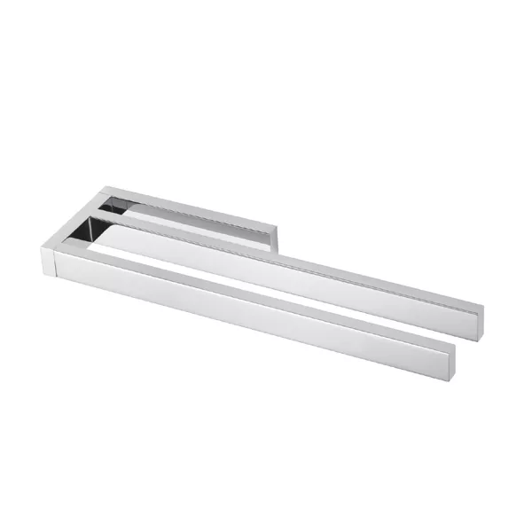 AVENARIUS Serie Universal Handtuchhalter eckige Form, zweiarmig, 330mm, chrom-9001426010