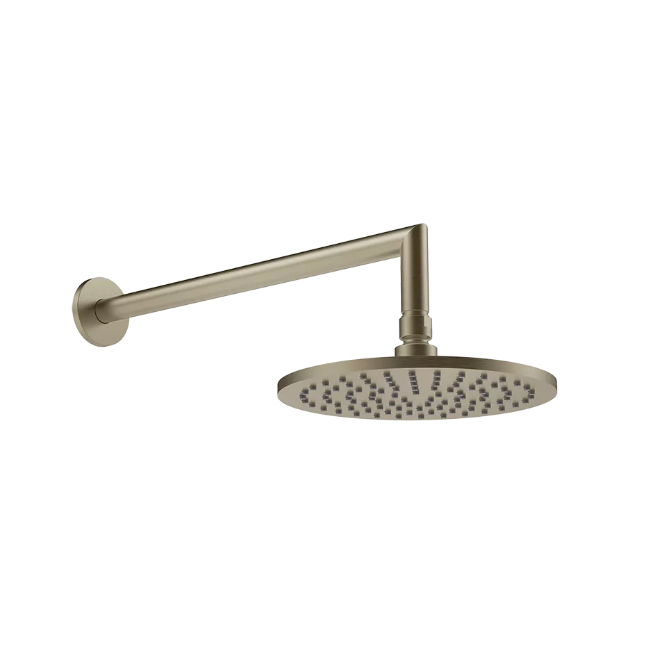 Gessi EMPORIO Antikalk-Kopfbrause zur Wandmontage, Durchmesser: 200mm, mit Gelenk und rundem Wandarm 350mm, Funktion: Regen, 1/2 Anschluss, bei 3 bar Druck ca. 9 l/min, Finox Optik - 47284149 Gessi EMPORIO Antikalk-Kopfbrause zur Wandmontage, Durchmesser: 200mm, mit Gelenk und rundem Wandarm 350mm, Funktion: Regen, 1/2 Anschluss, bei 3 bar Druck ca. 9 l/min, Finox Optik - 47284149