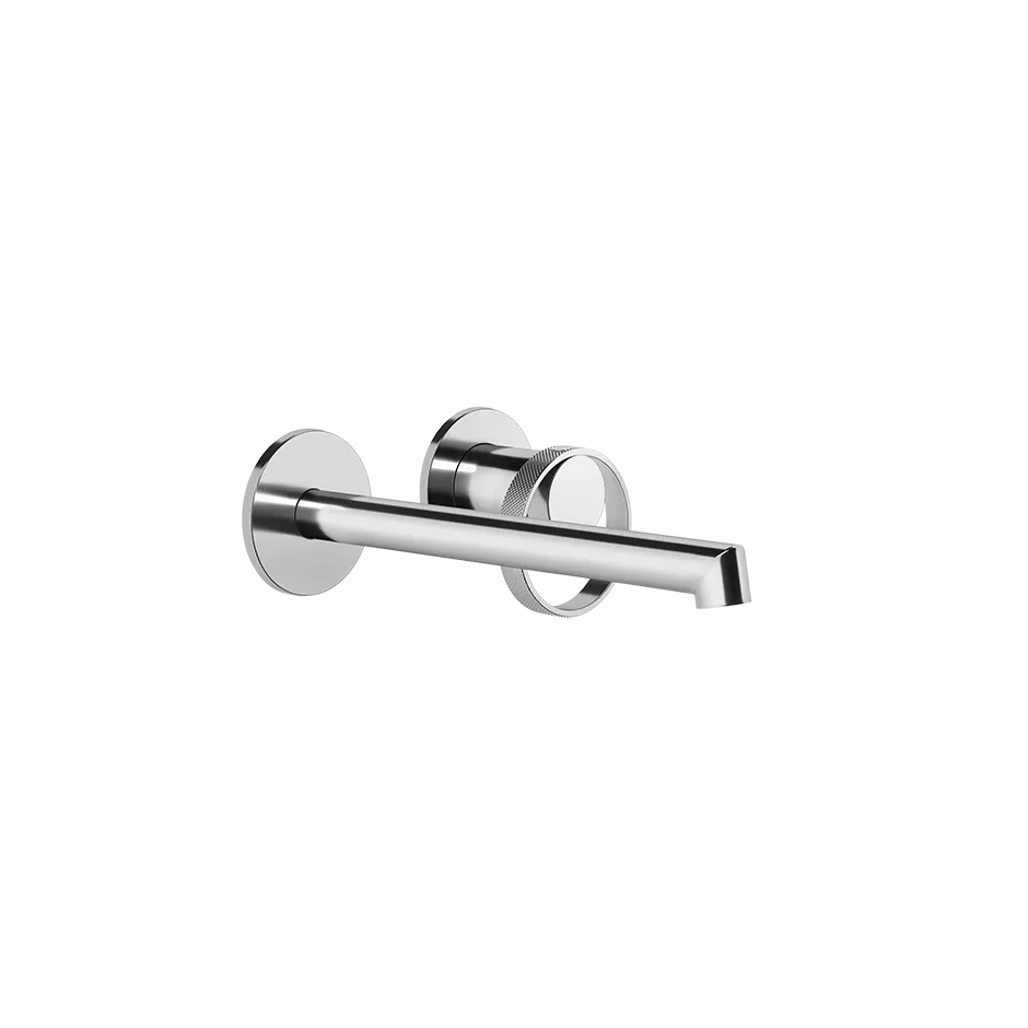 Gessi ANELLO Außenteil für Waschtisch-Einhebelmischer mit Auslauf zur Wandmontage, Ausladung: 175-205mm, mit einzelnen Rosetten 65mm, ohne Ablaufgarnitur, chrom - 63383031 Gessi ANELLO Außenteil für Waschtisch-Einhebelmischer mit Auslauf zur Wandmontage, Ausladung: 175-205mm, mit einzelnen Rosetten 65mm, ohne Ablaufgarnitur, chrom - 63383031