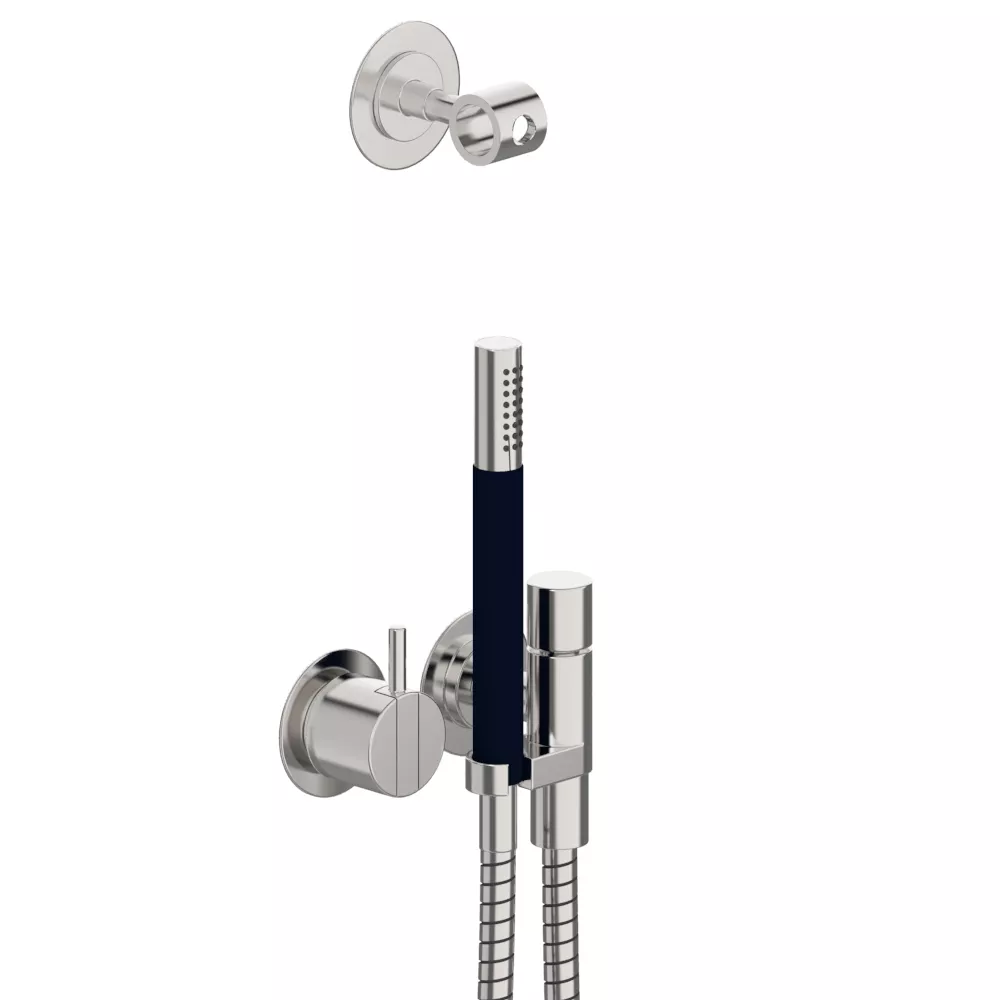vola 2171T9 Unterputz-Brause-Einhebelmischer mit Stabhandbrause und Halterung, Hebel:25mm, chrom-2171T9-16