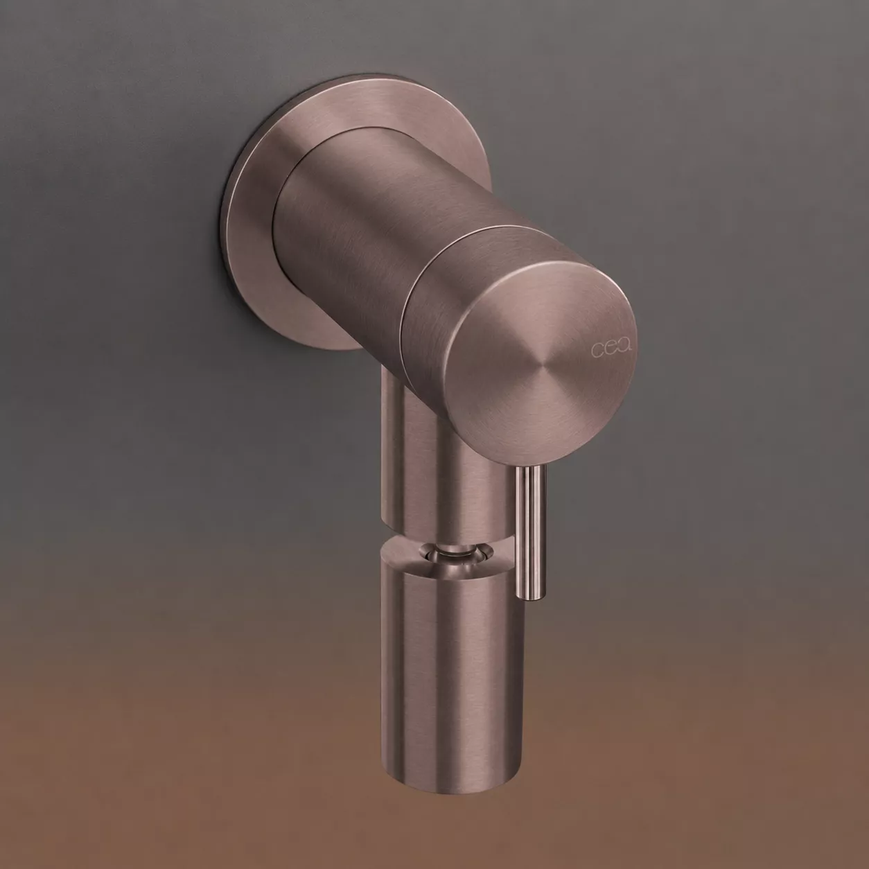 cea MIL 110 Wand-Kaltwasserventil, bronze satiniert - MIL110ZS