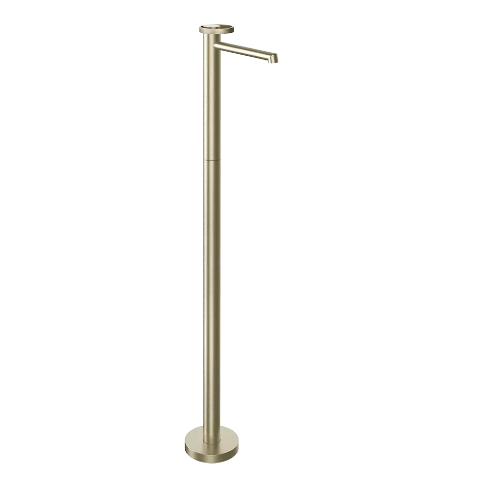 Gessi ANELLO Außenteil für freistehendenden Waschtischmischer mit Auslauf, Ausladung: 174mm, ohne Ablaufgarnitur, messing gebürstet PVD - 63393727 Gessi ANELLO Außenteil für freistehendenden Waschtischmischer mit Auslauf, Ausladung: 174mm, ohne Ablaufgarnitur, messing gebürstet PVD - 63393727