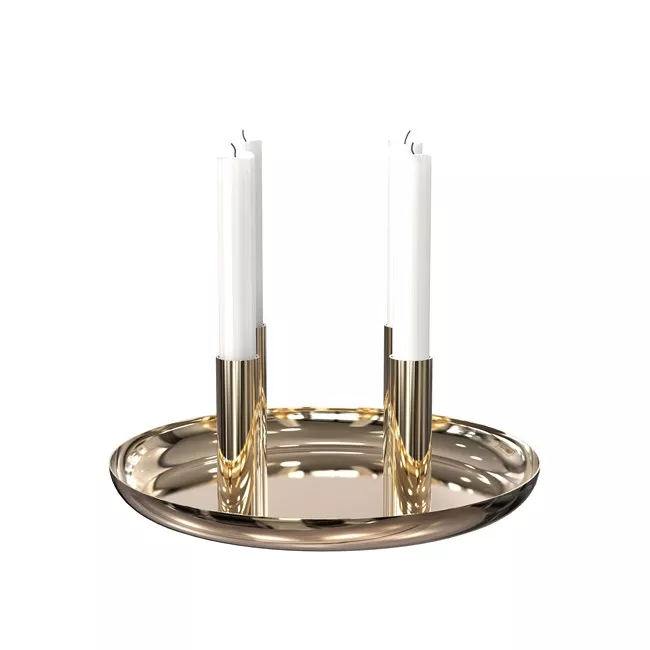 Frost Denmark LIVING Kerzenhalter 2006, gold poliert-N2006-GO