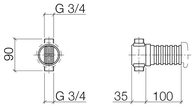 Dornbracht Rohrunterbrecher-3515097090