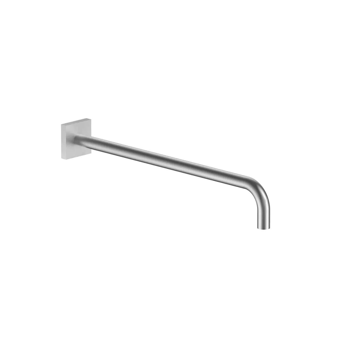 Fantini Wand-Brausearm mit eckiger Rosette, abgerundet-86938108