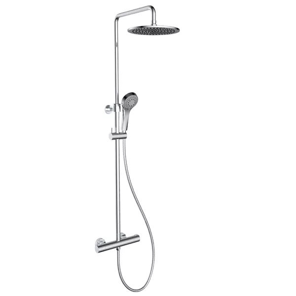 AVENARIUS Linie 280 Brause-Set mit Thermostat, Mischbatterie, chrom-2806610010