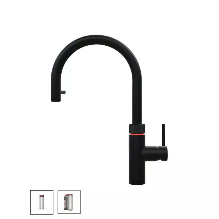 Quooker Flex Kalt- und Kochendwasserspender für Warmwasseranschluss-3XBLKCUBE