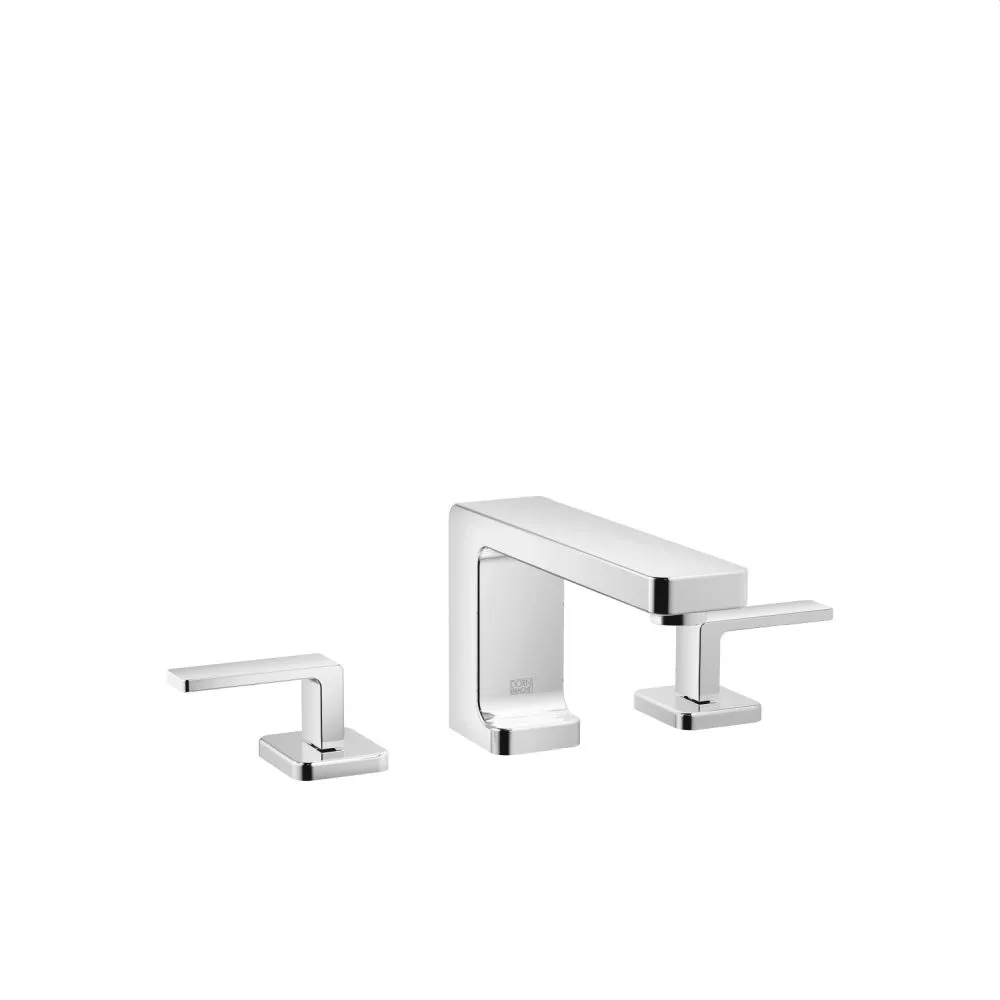 Dornbracht LULU Waschtisch-Dreilochbatterie mit Ablaufgarnitur, chrom-20713710-00
