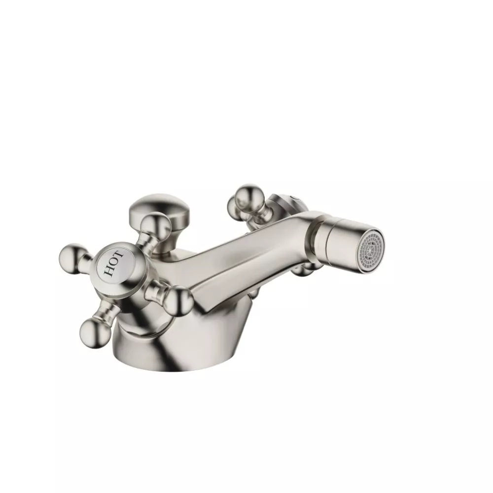 Dornbracht MADISON Bidet-Einlochbatterie mit Ablaufgarnitur, platin matt-24510360-06