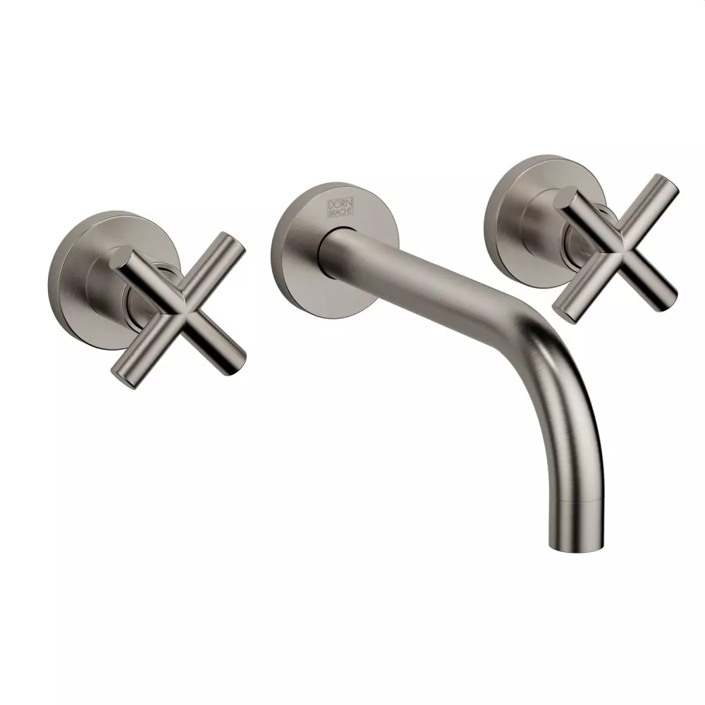 Dornbracht TARA Waschtisch-Wandbatterie ohne Ablaufgarnitur, platin matt-36712892-06