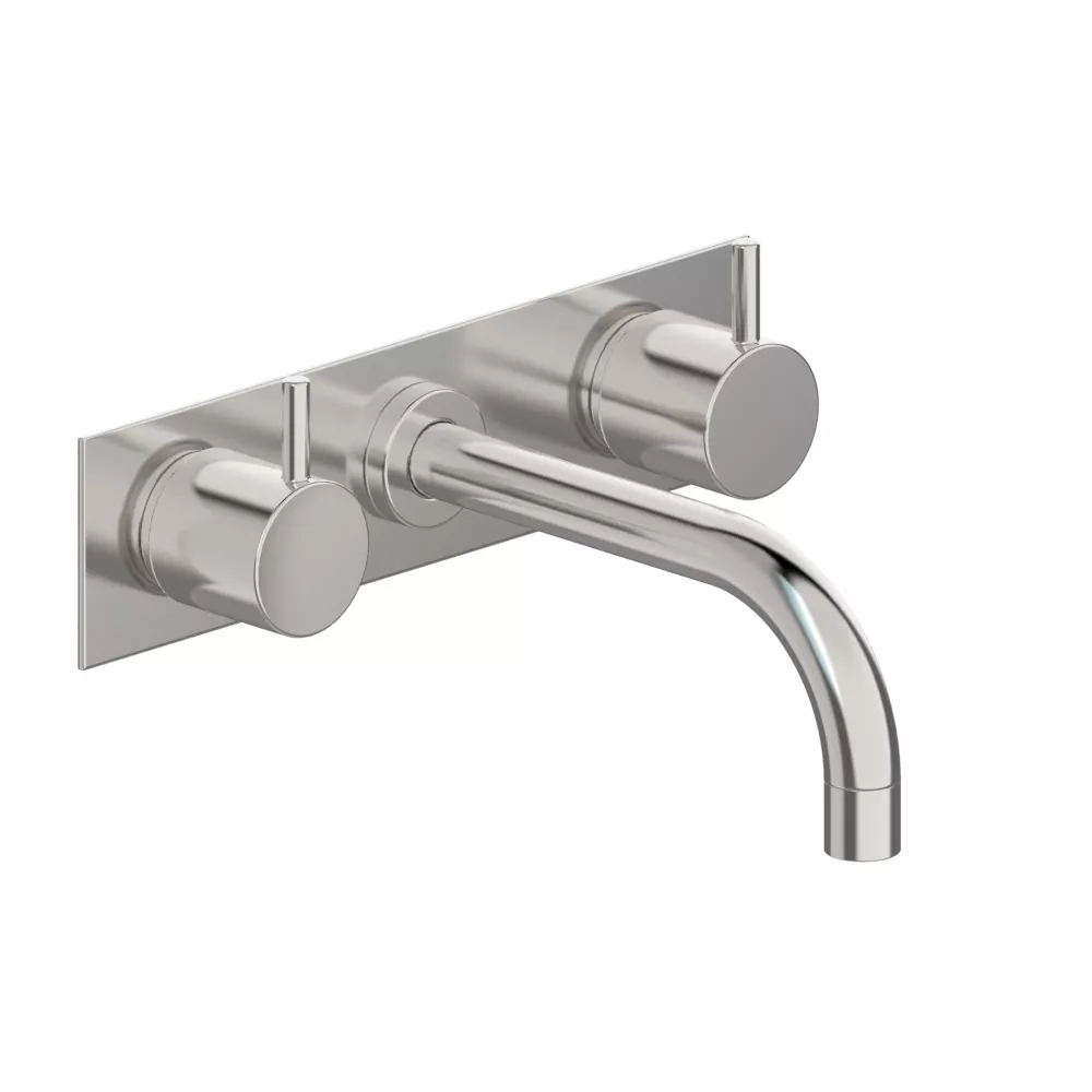 vola 1513K Unterputz-Waschtisch-Zweigriffmischer, Ausladung:160mm, Hebel:25mm, chrom-1513K-16