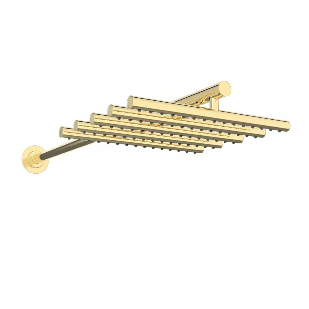 vola 050+100 Wand-Regenbrause 3/4”, Ausladung:640mm, messing poliert-050+100-19