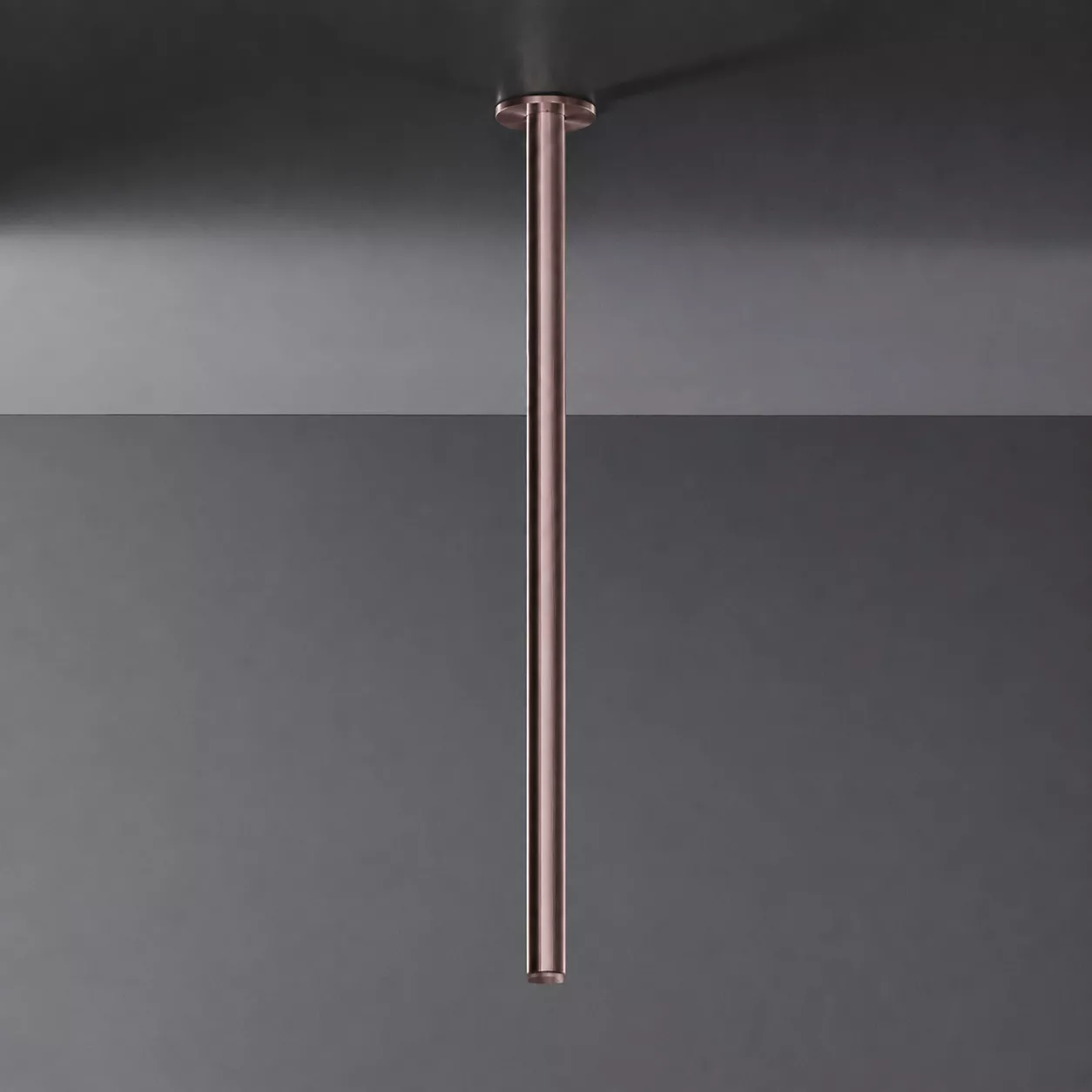 cea BRA 06 Decken-Brausearm, Höhe: 600mm, bronze satiniert - BRA06ZS