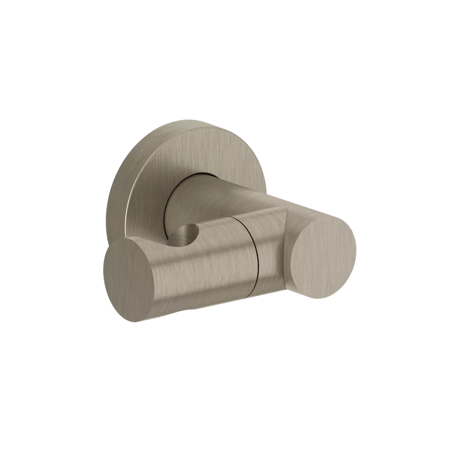 Gessi EMPORIO Verstellbarer Brausehalter zur Wandmontage mit runder Rosette, Finox Optik - 38760149 Gessi EMPORIO Verstellbarer Brausehalter zur Wandmontage mit runder Rosette, Finox Optik - 38760149