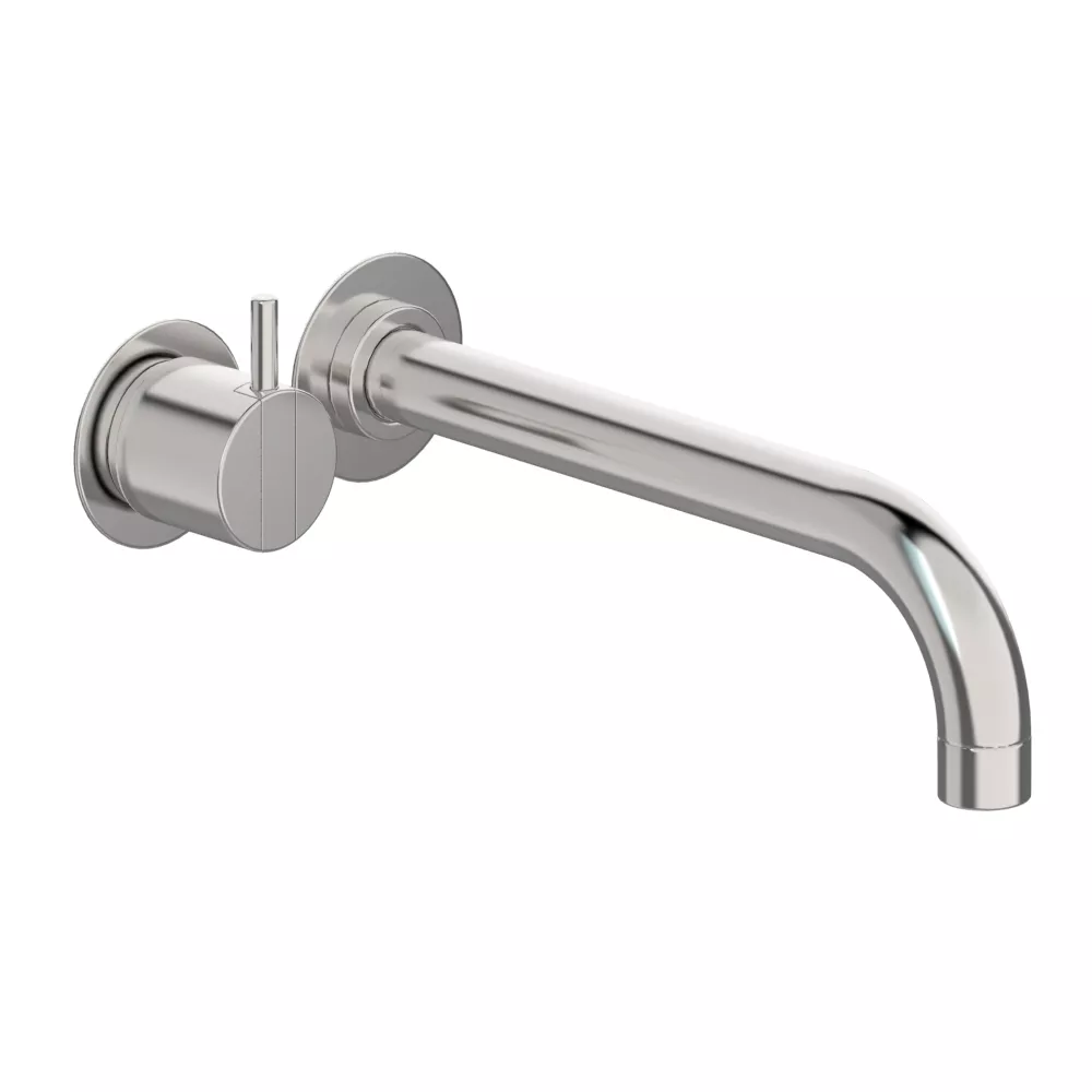 vola 2121C Unterputz-Wannen-Einhebelmischer, Ausladung:225mm, Hebel:25mm, chrom-2121C-16