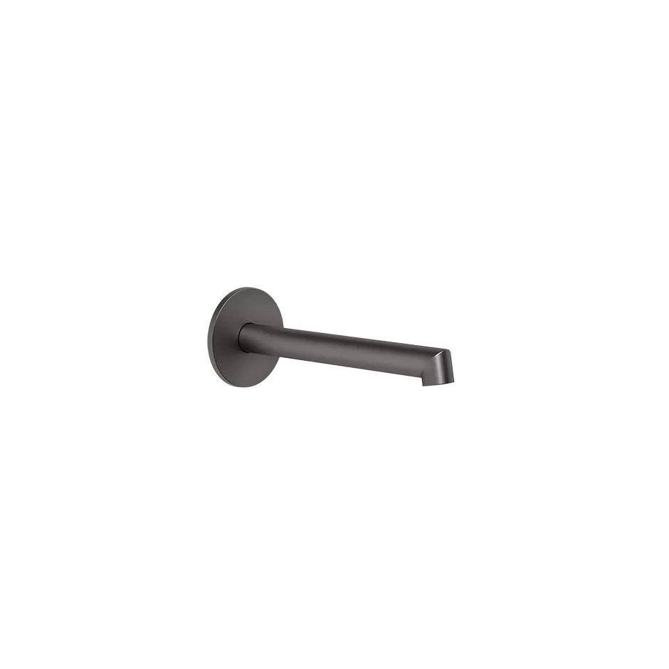 Gessi ANELLO Waschtisch-Auslauf für separaten Einhebelmischer oder Sensor zur Wandmontage, Ausladung: 164mm, 1/2 Anschluss, innenliegender Perlator M16,5x1, metall schwarz gebürstet PVD - 63403707 Gessi ANELLO Waschtisch-Auslauf für separaten Einhebelmischer oder Sensor zur Wandmontage, Ausladung: 164mm, 1/2 Anschluss, innenliegender Perlator M16,5x1, metall schwarz gebürstet PVD - 63403707