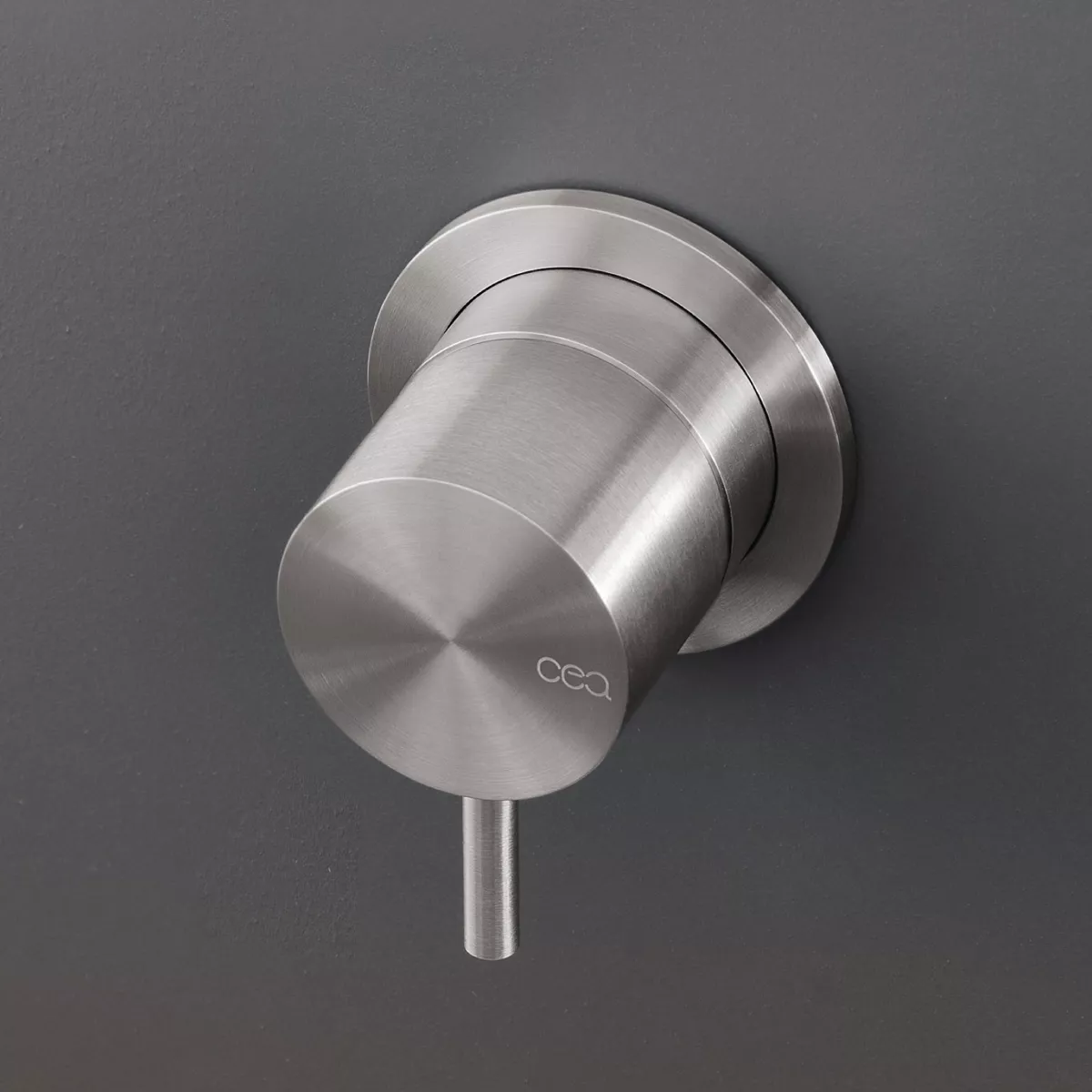 cea MIL 81 Wand-Kaltwasserventil, high water flow, edelstahl satiniert-MIL81S