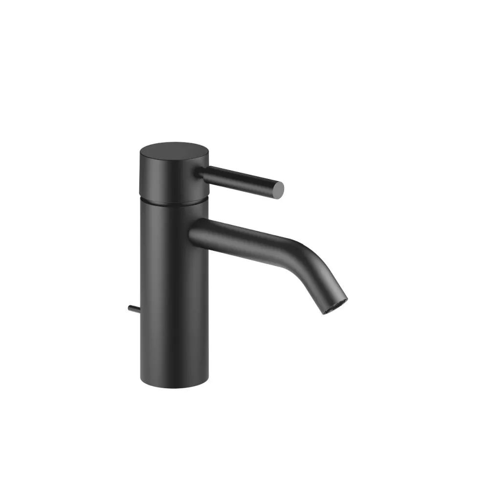 Dornbracht META Waschtisch-Einhandbatterie mit Ablaufgarnitur, schwarz matt-33502660-33