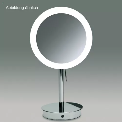Windisch 99851 LED-Standkosmetikspiegel, gold-99851O5X