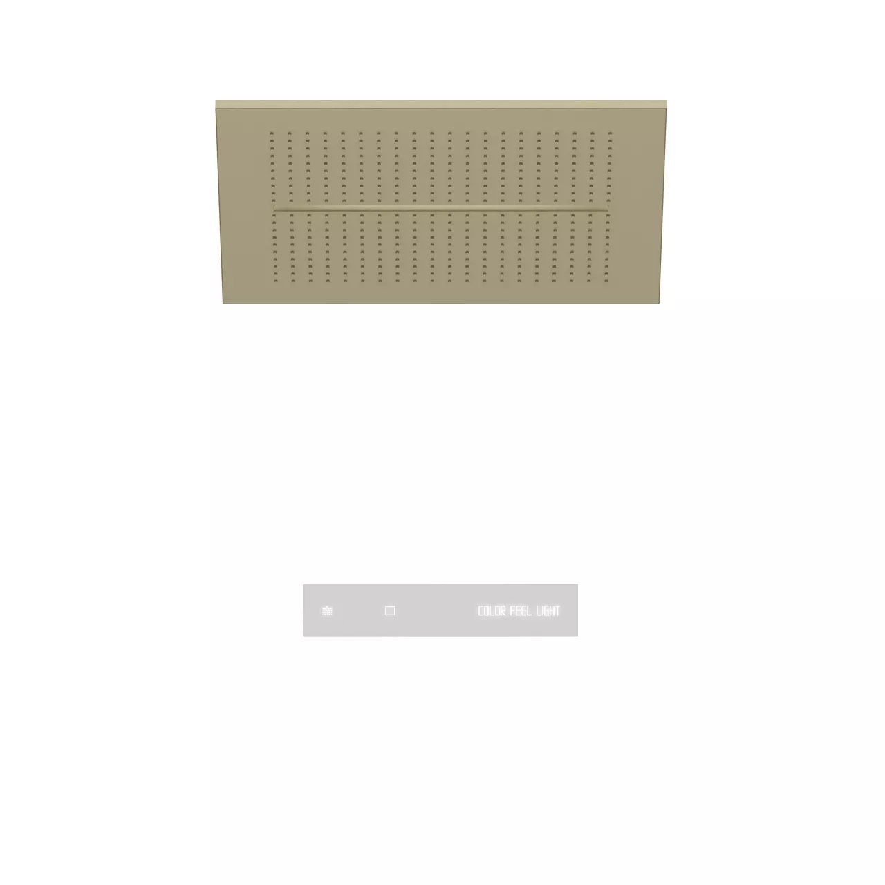 Fantini ACQUA ZONE Multifunktionskopfbrause mit LED-Beleuchtung-75P6C031