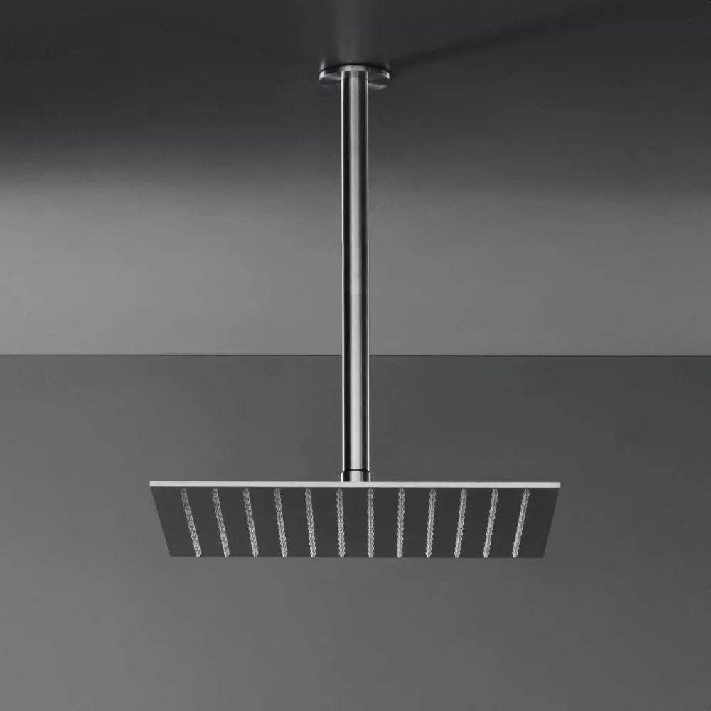 cea FRE 32 quadratische Kopfbrause, slim, 300x300mm, edelstahl satiniert-FRE32S
