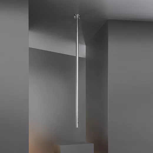 cea MIL 073 berührungsloser Decken-Auslauf, H:1650mm, edelstahl satiniert-MIL073S