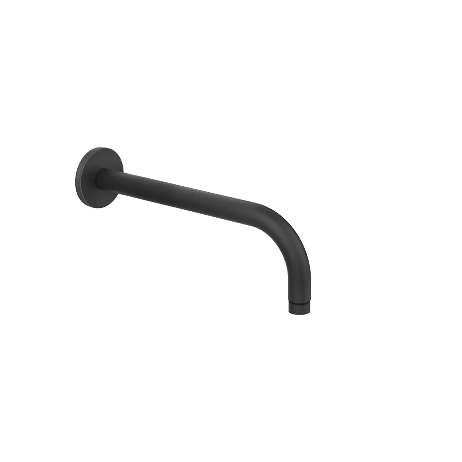 Gessi EMPORIO Kopfbrausearm zur Wandmontage, Ausladung: 389mm, schwarz matt - 47393299 Gessi EMPORIO Kopfbrausearm zur Wandmontage, Ausladung: 389mm, schwarz matt - 47393299