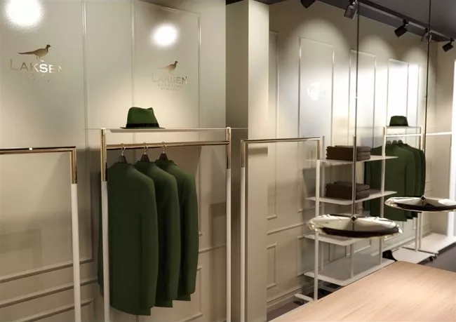 Frost Denmark UNU & BUKTO Kleiderständer und Wandgarderobe, 1000mm, mit Räder-U6010-GW
