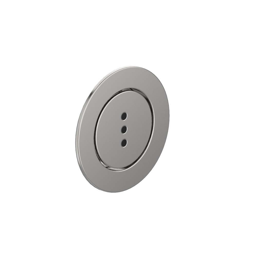 vola RS82E elektronische Spülauslösung für 1-Mengen-Spülung für Geberit-Spülkasten, Serie UP100-UP320 und Sigma, chrom-RS82E-16