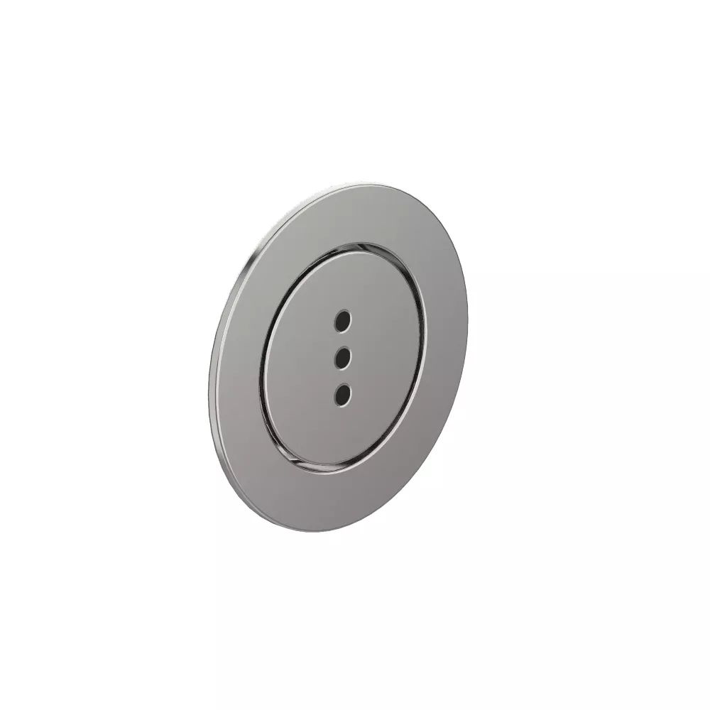 vola RS82E elektronische Spülauslösung für 1-Mengen-Spülung für Geberit-Spülkasten, Serie UP100-UP320 und Sigma, chrom-RS82E-16