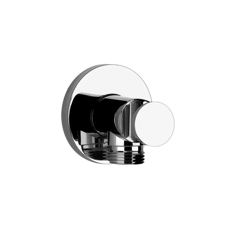 Gessi EMPORIO Wandanschlussbogen mit Brausehalter, 1/2 Anschluss, chrom - 38761031 Gessi EMPORIO Wandanschlussbogen mit Brausehalter, 1/2 Anschluss, chrom - 38761031