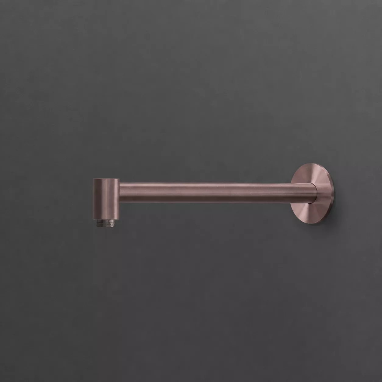 cea BRA 07 Wand-Brausearm, Tiefe: 330mm, bronze satiniert - BRA07ZS