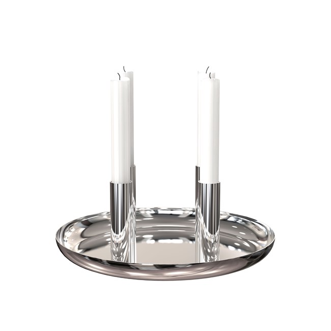 Frost Denmark LIVING Kerzenhalter 2006, edelstahl poliert-O2006