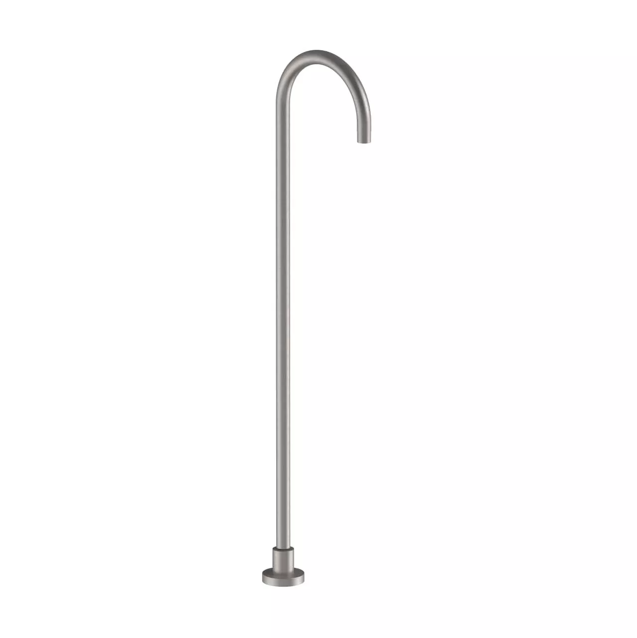 Fantini freistehender Wannenauslauf, H:80cm, Ausladung 24cm-50Q89350