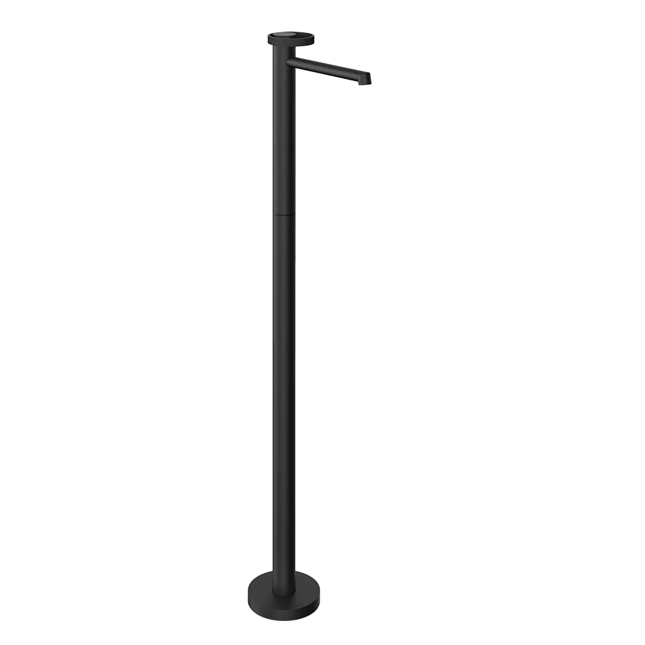 Gessi ANELLO Außenteil für freistehendenden Waschtischmischer mit Auslauf, Ausladung: 174mm, ohne Ablaufgarnitur, schwarz matt - 63393299 Gessi ANELLO Außenteil für freistehendenden Waschtischmischer mit Auslauf, Ausladung: 174mm, ohne Ablaufgarnitur, schwarz matt - 63393299