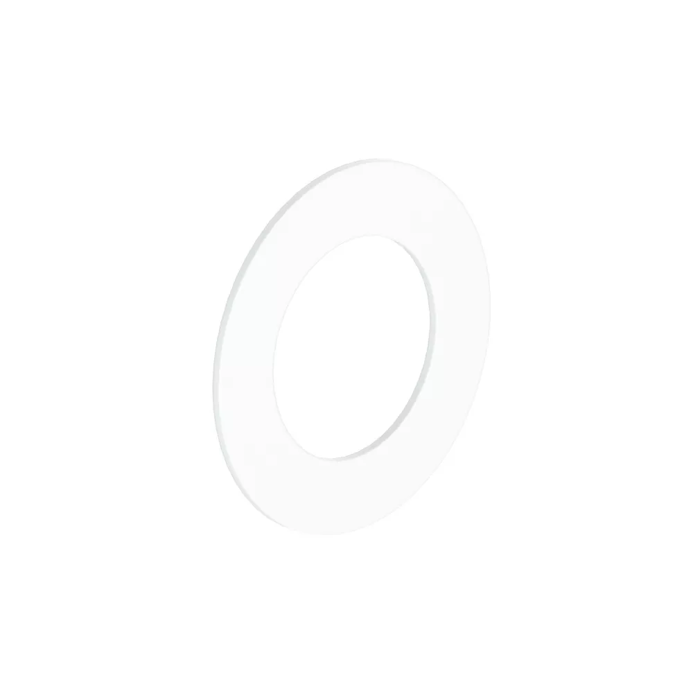 vola 3001 Rosette rund Außendurchmesser:60mm, Innendurchmesser:36mm, weiß matt-3001-28