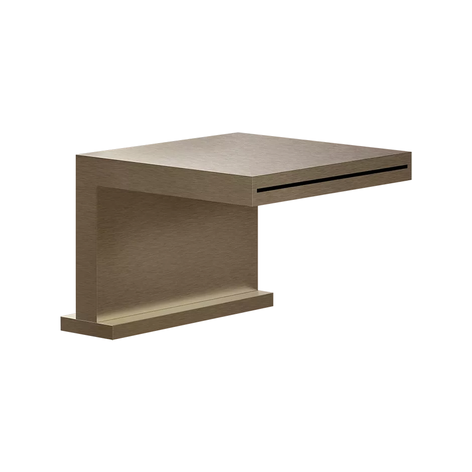 Gessi 316 Schwalleinlauf für separaten Einhebelmischer zur Wannenrandmontage, coffee bronze gebürstet PVD - 20191761 Gessi 316 Schwalleinlauf für separaten Einhebelmischer zur Wannenrandmontage, coffee bronze gebürstet PVD - 20191761