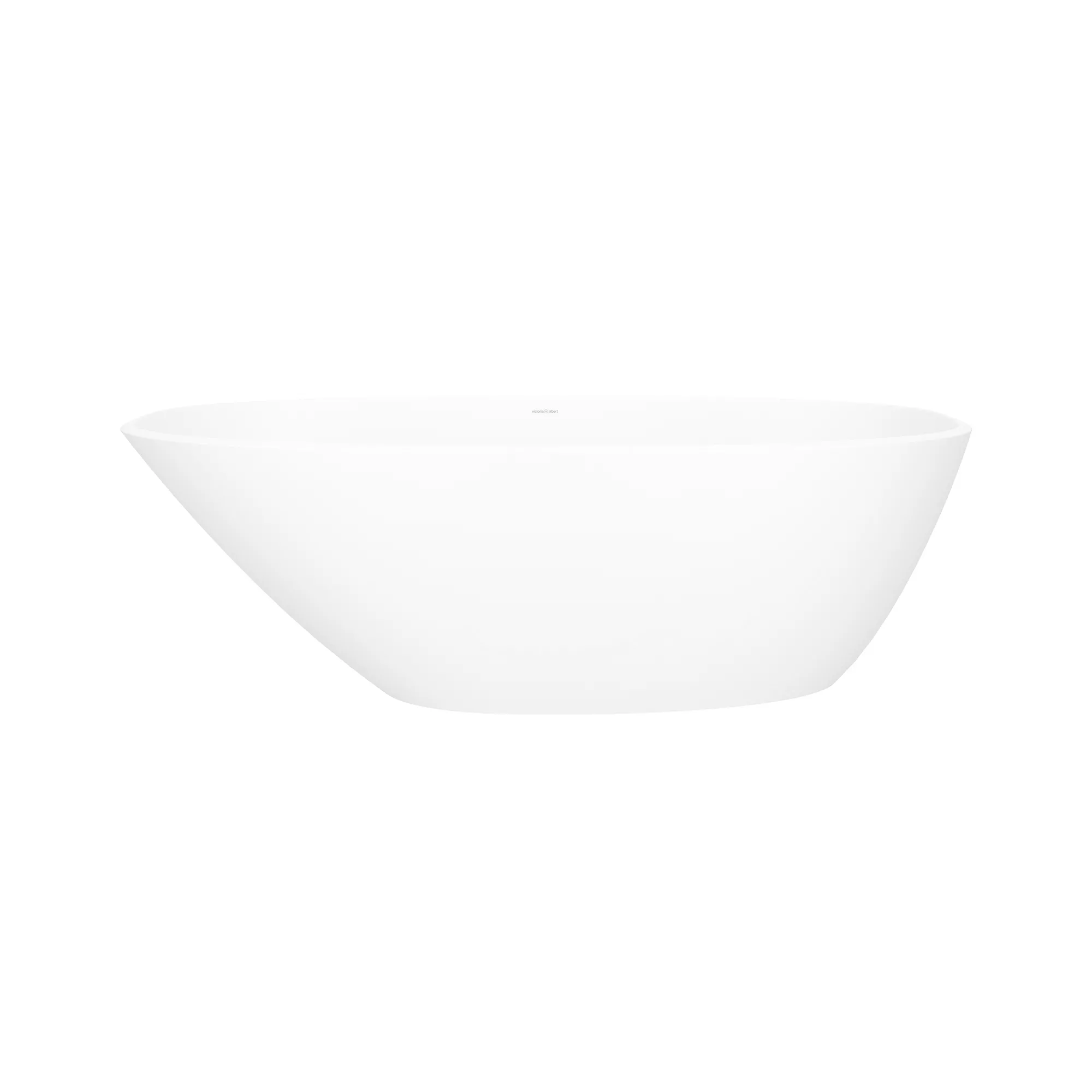 victoria + albert MOZZANO freistehende Badewanne, 169x76x55cm-MO2M-N-SM-NO