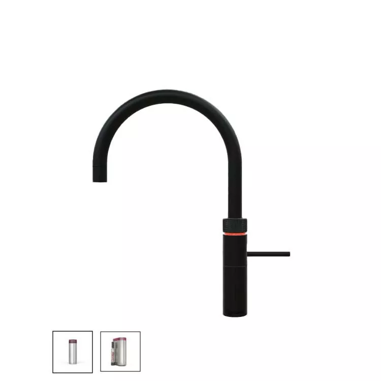 Quooker Fusion Round Kalt- und Kochendwasserspender-3FRBLKCUBE Quooker Fusion Round Kalt- und Kochendwasserspender-3FRBLKCUBE