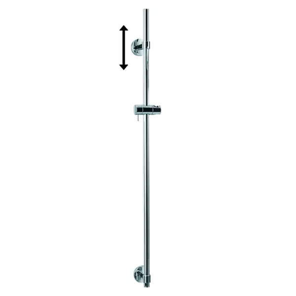 AVENARIUS Linie Shower Brausestange mit Gleiter, variable Befestigung, chrom-9907372010