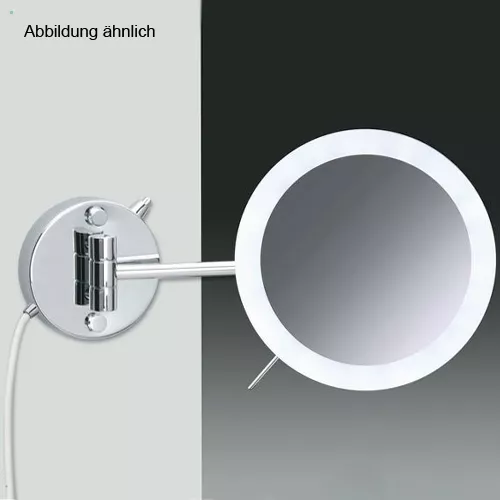 Windisch 99650/1 LED-Wandkosmetikspiegel, gold-99650/1O5XD
