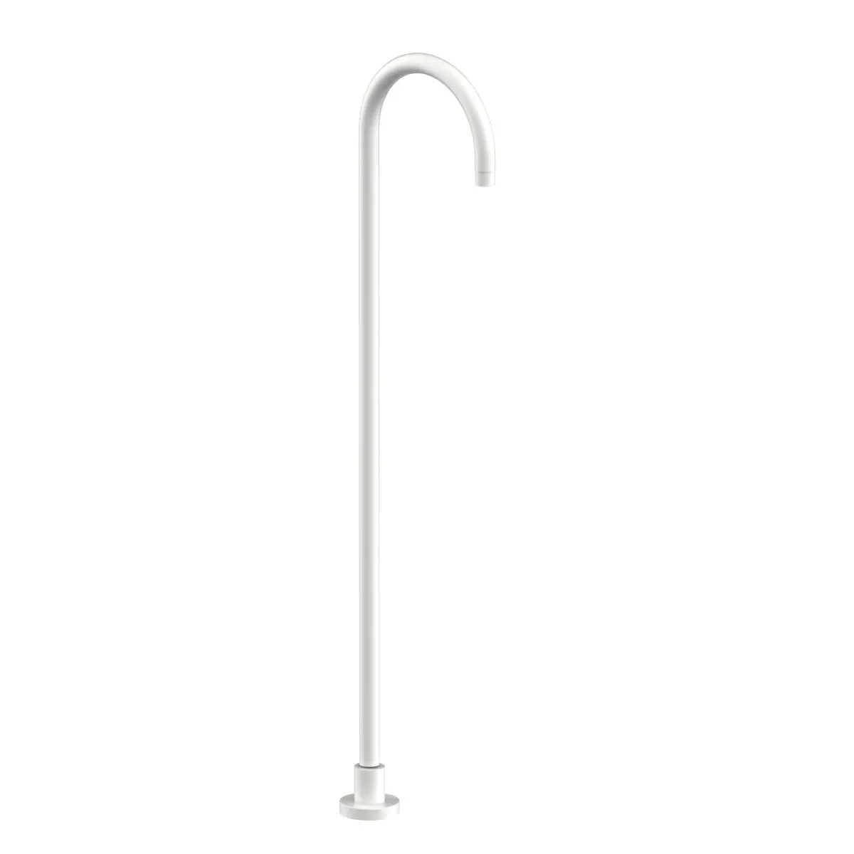 Fantini freistehender Wannenauslauf, H:80cm, Ausladung 24cm-50299350