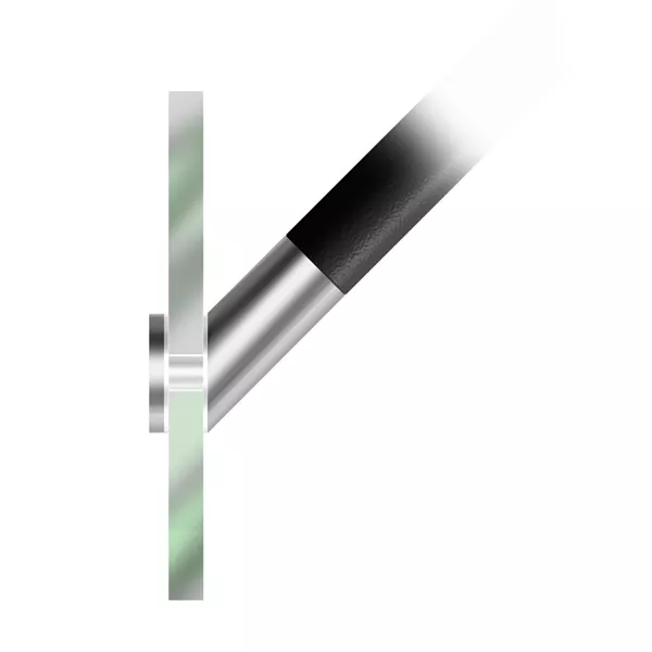 AVENARIUS Serie Universal Glasbefestigung für 6-10mm Glasstärke, chrom-9002302010