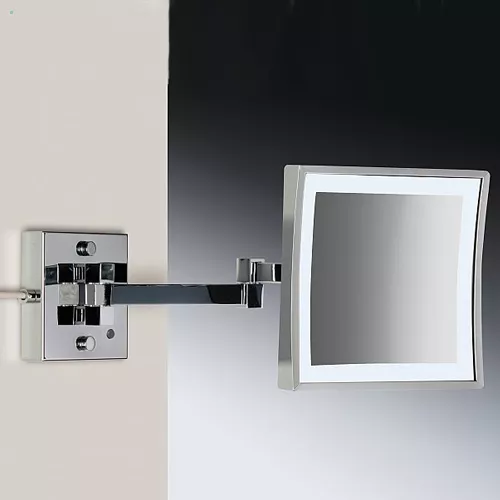 Windisch 99667/2 LED-Wandkosmetikspiegel, chrom-99667/2CR3X