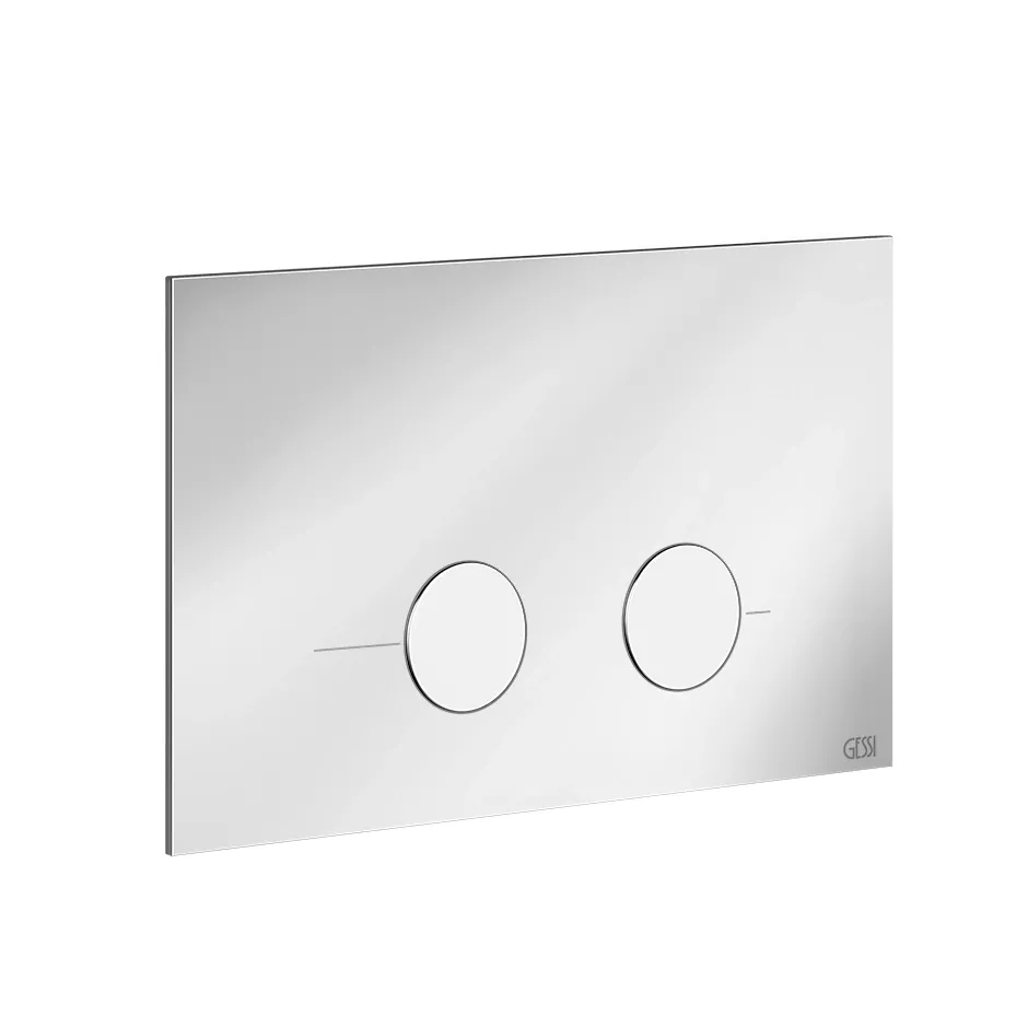 Gessi 316 Betätigungsplatte für SANIT, Villeroy&Boch ViConnect 92246100 und 92247600, chrom - 54619031