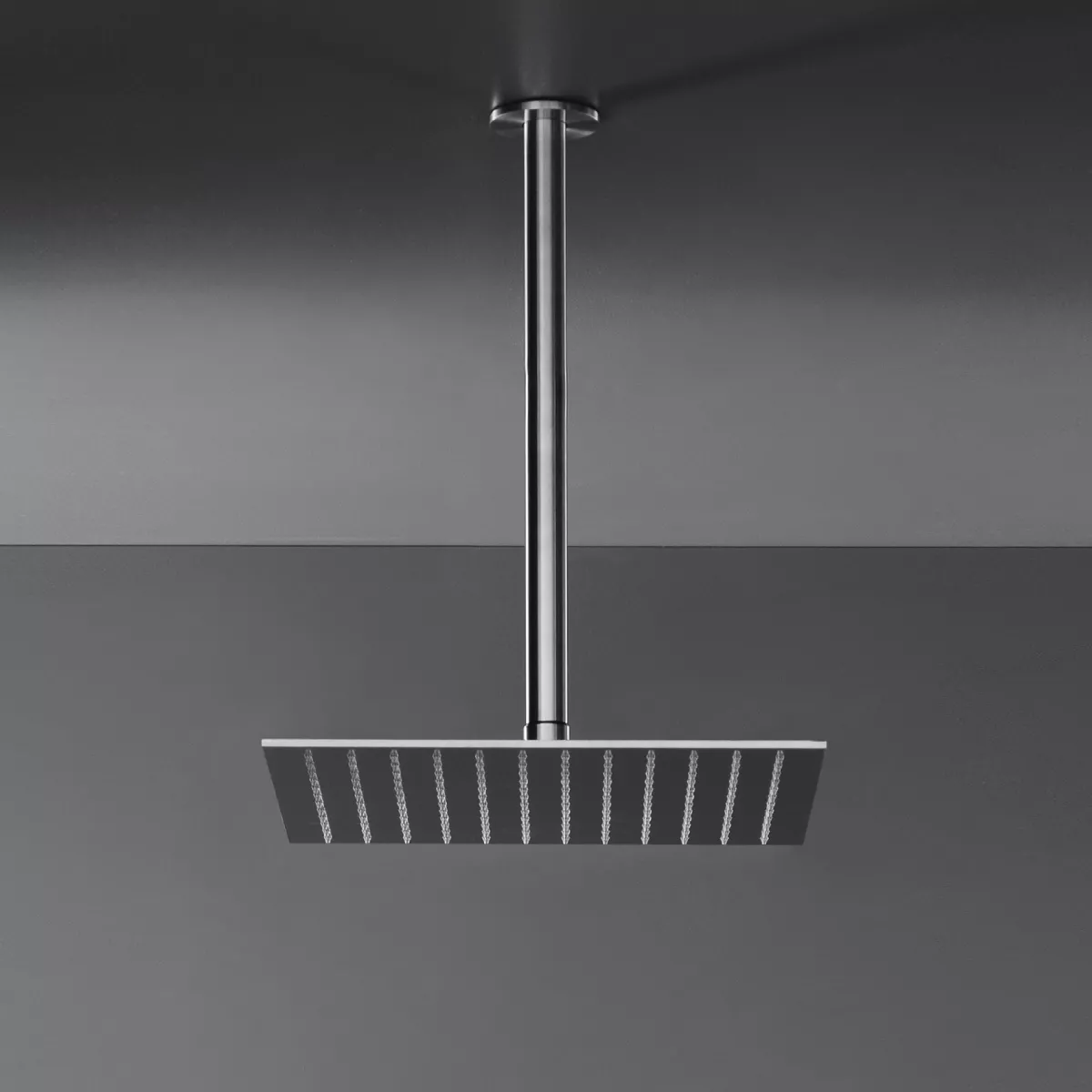 cea FRE 11 quadratische Kopfbrause, slim, 200x200mm, edelstahl satiniert-FRE11S