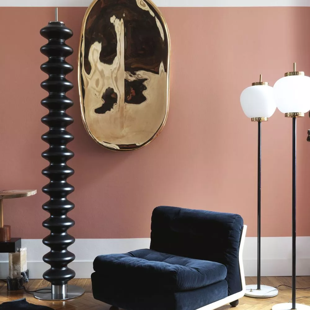 Tubes Radiatori MILANO Plug&Play senkrechter Stand-Design-Heizkörper, Elektroversion, H:171,5cm, schwarz matt-MLN2#170BMELE9005